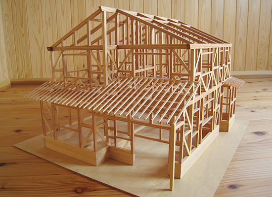 新伝統構法　～ 本物の木組みの家 ～